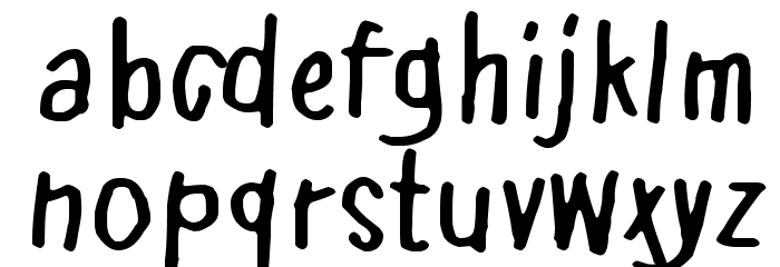 Pikku Julmuri Font LOWERCASE
