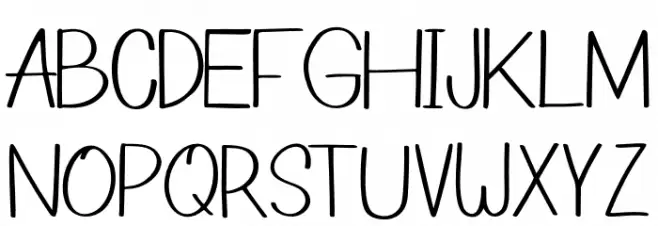 PikoRegular Font UPPERCASE