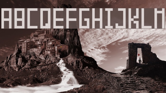 Piksalet Font examples