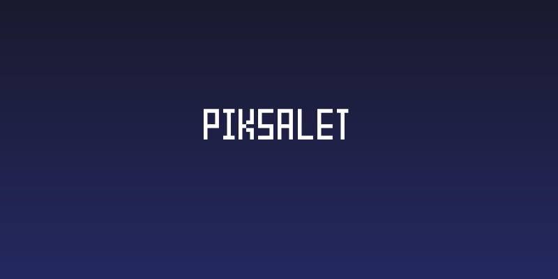 Piksalet Social Header