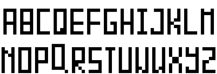 Piksalet Font LOWERCASE