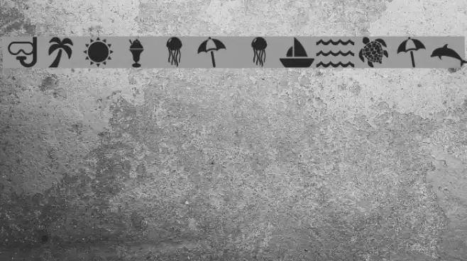 PiktoTea Regular Font examples