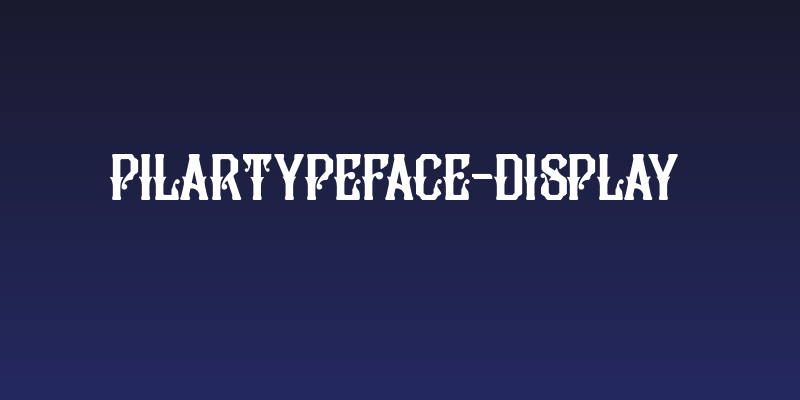 PilarTypeface-Display Social Header