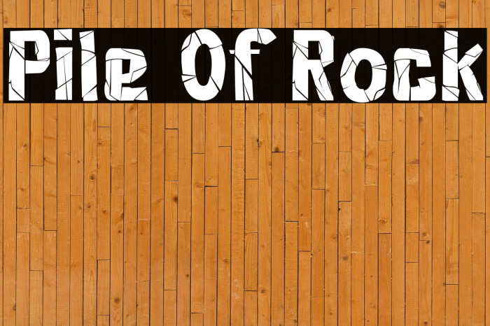 Pile Of Rock Example 2