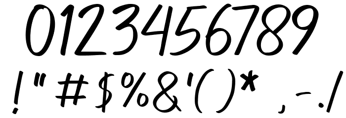 Piledrive Walts Regular Font OTHER CHARS
