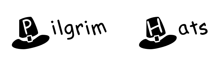 Pilgrim Hats Font