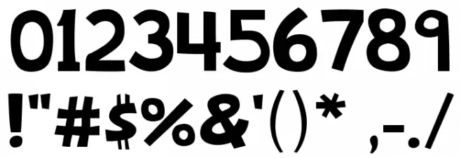 Pilkius Romeus Font OTHER CHARS