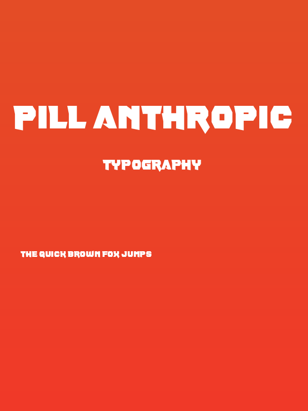 Pill Anthropic Poster