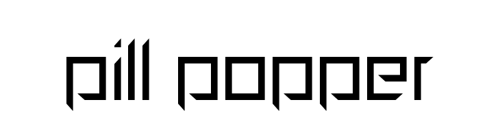 Pill Popper Font