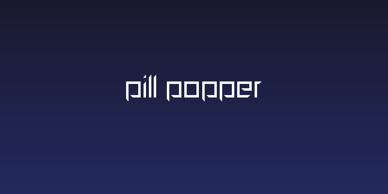 Pill Popper Social Header