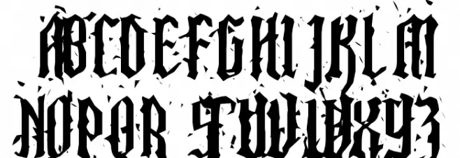 Pillbox Opaque Schriftart Groß
