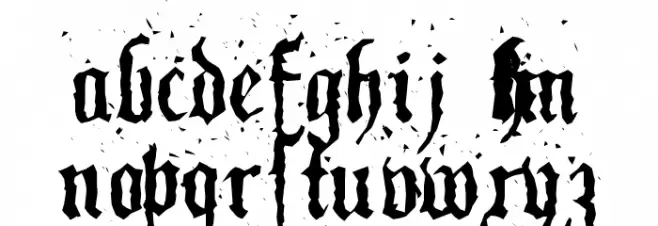 Pillbox Opaque Font LOWERCASE