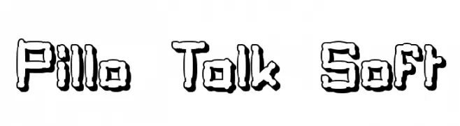 Pillo Talk Soft  Frei Schriftart Herunterladen