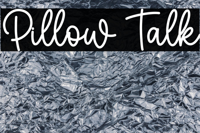 Pillow Talk Example 3