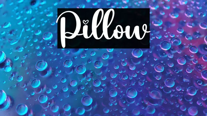 Pillow Example 3