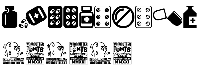 Pills Party Font OTHER CHARS