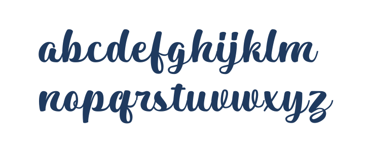 Pilopy Script Lowercase