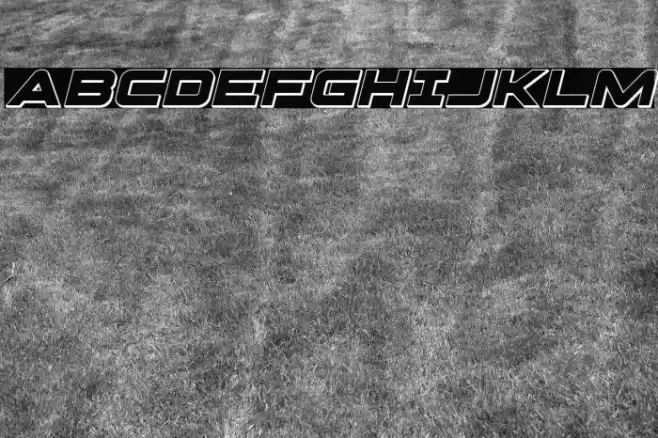 Pilot Command 3D Italic Font examples