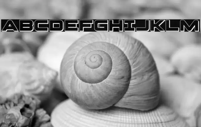 Pilot Command 3D Font examples