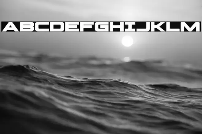 Pilot Command Expanded Font examples