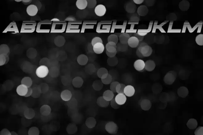 Pilot Command Gradient Italic Font examples