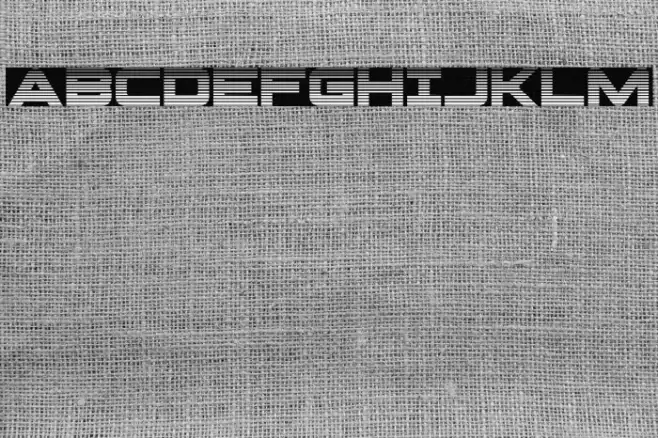 Pilot Command Gradient Font examples