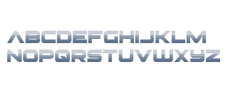 Pilot Command Gradient Lowercase