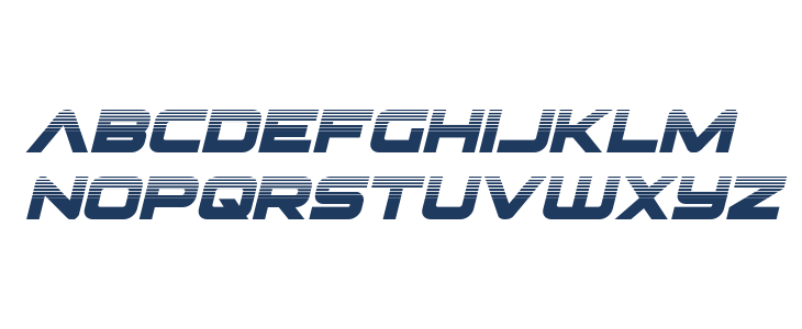 Pilot Command Halftone Italic Lowercase