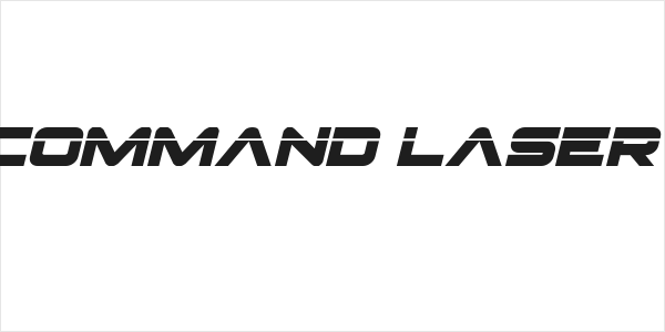 Pilot Command Laser Italic Logo