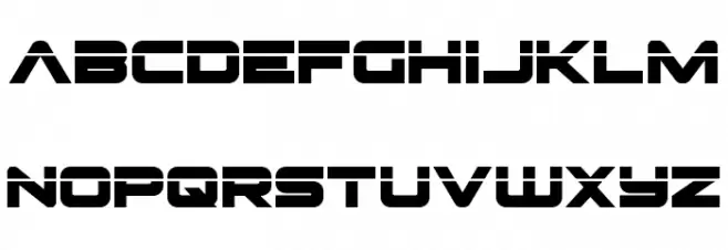 Pilot Command Laser फ़ॉन्ट लोअरकेस