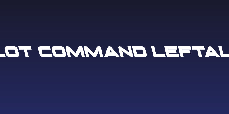 Pilot Command Leftalic Social Header