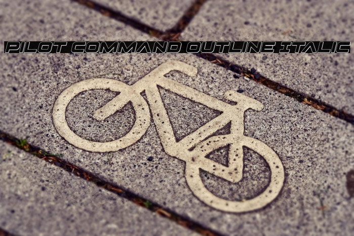 Pilot Command Outline Italic Example 1