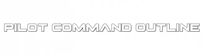 Pilot Command Outline  免费字体下载