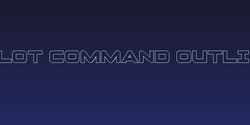 Pilot Command Outline Social Header