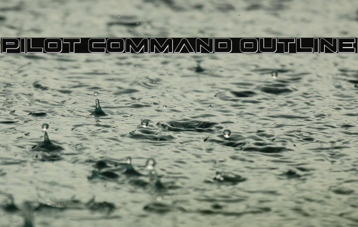 Pilot Command Outline Example 2