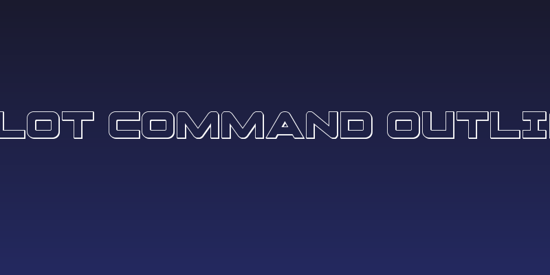 Pilot Command Outline Social Header