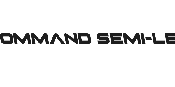 Pilot Command Semi-Leftalic Logo