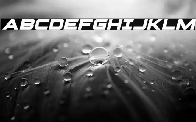 Pilot Command Spaced Italic Font examples