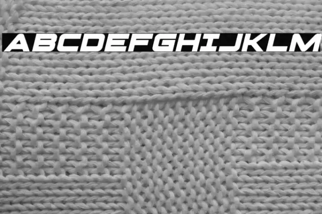 Pilot Command Spaced Italic Font examples