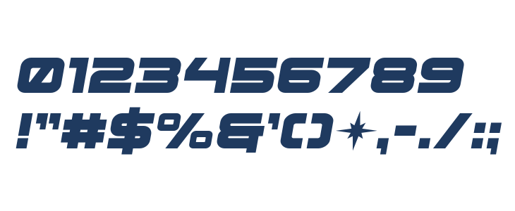Pilot Command Spaced Semi-Ital Other Characters