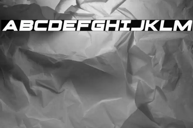 Pilot Command Spaced Semi-Ital Font examples