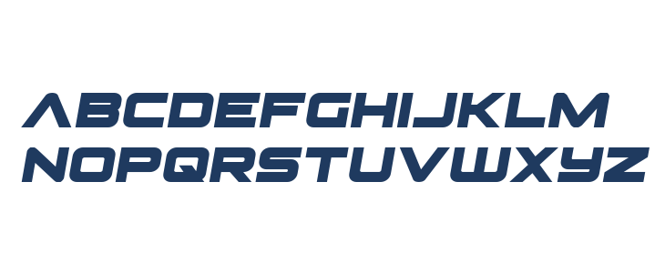 Pilot Command Spaced Semi-Ital Lowercase