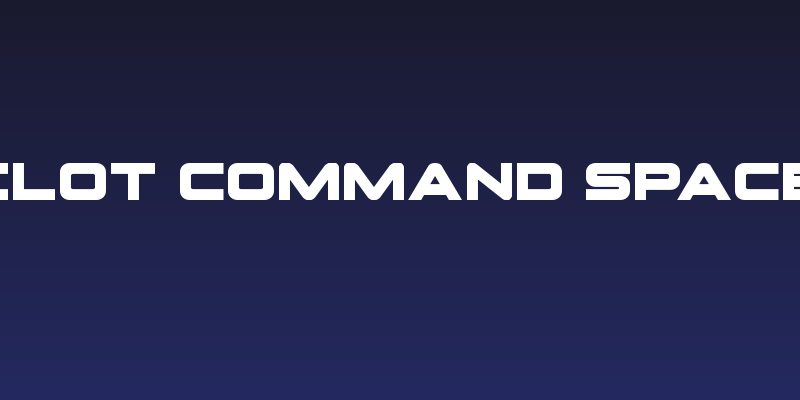 Pilot Command Spaced Social Header