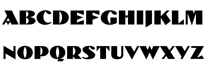 Pilotka Font LOWERCASE