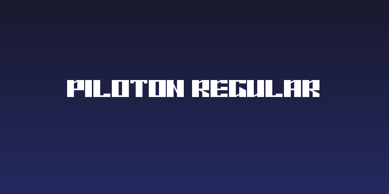 Piloton Regular Social Header