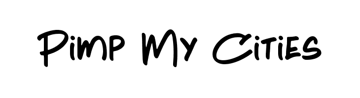 Pimp My Cities  免费字体下载