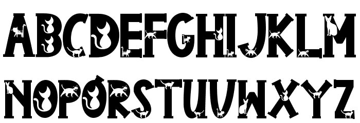 Pimpaw Cat Font OTHER CHARS