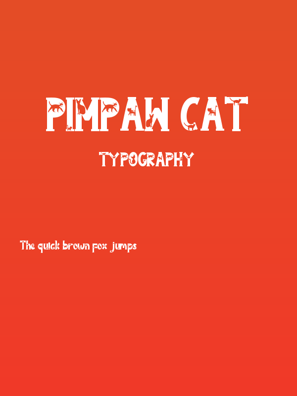 Pimpaw Cat Poster