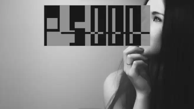 Pimpbot 5000 Font examples