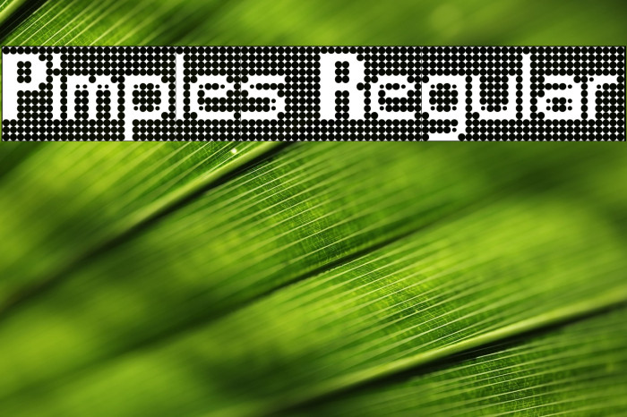 Pimples Regular Example 3